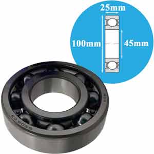 Vòng bi cầu thông thường NSK 6309C3