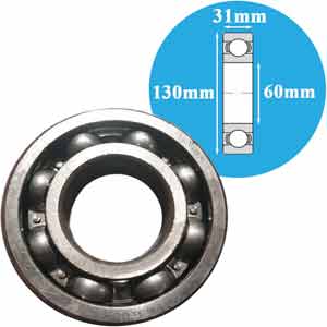 Vòng bi cầu thông thường NSK 6312CM