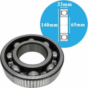 Vòng bi cầu thông thường NSK 6313C3