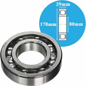 Vòng bi cầu thông thường NSK 6316C3