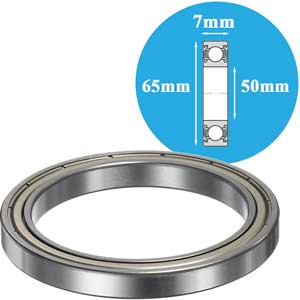 Vòng bi cầu thông thường NSK 6810ZZ