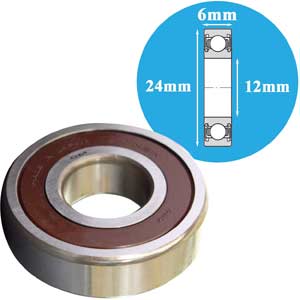 Vòng bi cầu thông thường NSK 6901DDUCM