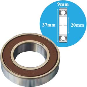 Vòng bi cầu thông thường NSK 6904DDUCM