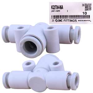 KQ2T04-06A | T nối khí nén khác cỡ 4mm SMC