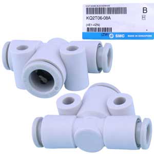 KQ2T06-08A | T nối khí nén khác cỡ 6mm SMC