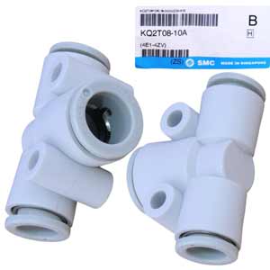 KQ2T08-10A | T nối khí nén khác cỡ 8mm SMC
