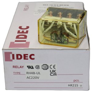 Rơ le công suất IDEC RH4B-ULAC220 14 chân dẹt 10A
