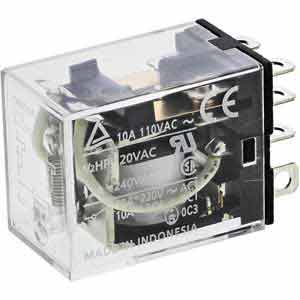 Rơ le công suất OMRON LY2 DC48 8 chân dẹt 10A