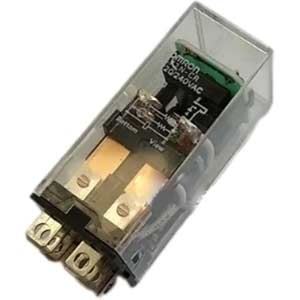 Rơ le công suất OMRON LY2N-CR AC220/240 8 chân dẹt 10A DPDT