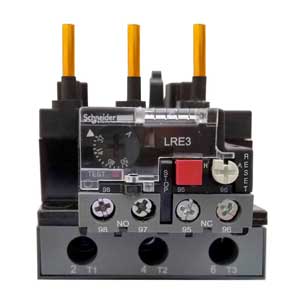 Rơ le nhiệt SCHNEIDER LRE357 37...50A; có vi sai nhiệt độ (3-heater); Tiếp điểm phụ: 1NO+1NC; Chế độ giải trừ lỗi: Tự động, Thủ công; Kiểu kết nối: Kẹp vít