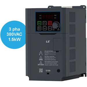 LSLV0015G100-4EONN Biến tần LS 3 pha 380VAC 1.5kW