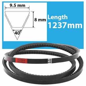 Dây đai truyền động BANDO XPZ1237