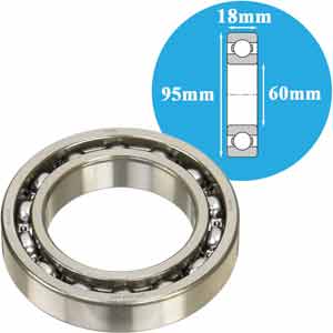 Vòng bi cầu NTN 6012