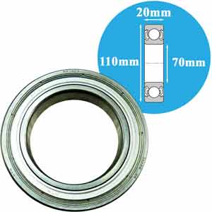 Vòng bi cầu NTN 6014ZZC3