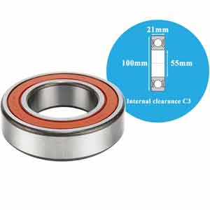 Vòng bi cầu NTN 6211LLUC3