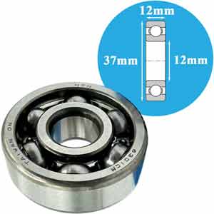 Vòng bi cầu NTN 6301CM