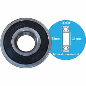 Vòng bi cầu NTN 6304LLBC3