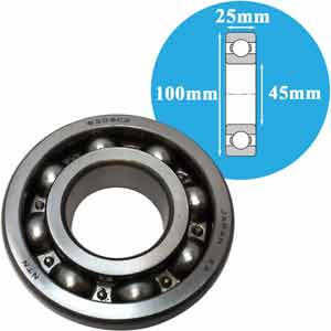 Vòng bi cầu NTN 6309C3