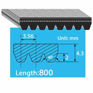 Dây curoa BANDO 8PK800