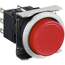 Nút nhấn giữ không đèn IDEC LBW6MB-A1T7R D22 3NO+3NC (Đỏ)