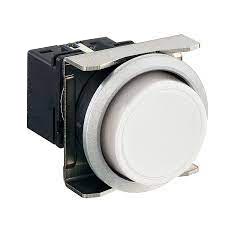 Nút nhấn giữ không đèn IDEC LBW6MB-A1T1VLW D22 1NO+1NC (Trắng)