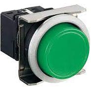 Nút nhấn giữ không đèn IDEC LBW6MB-A1T1VG D22 1NO+1NC (Xanh)