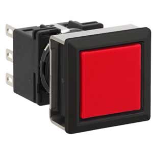 Nút nhấn giữ không đèn IDEC LB7B-A1T1LR 1NO+1NC (Đỏ)