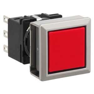 Nút nhấn giữ không đèn IDEC LB7MB-A1T5LR 1NO+1NC (Đỏ)