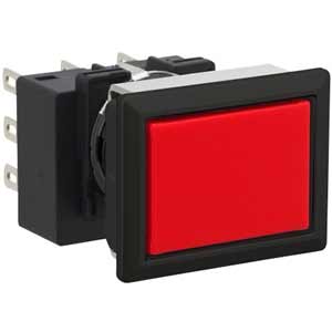 Nút nhấn giữ không đèn IDEC LB8B-A1T2R 2NO+2NC (Đỏ)