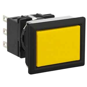 Nút nhấn giữ không đèn IDEC LB8B-A1T1Y 1NO+1NC (Vàng)