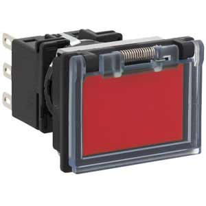 Nút nhấn giữ không đèn IDEC LB8GB-A1T3VR 3NO+3NC (Đỏ)