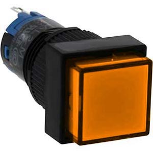 Nút nhấn nhả có đèn IDEC AL2Q-M21PA 2.0VDC D12 2NO+2NC (Hổ phách)