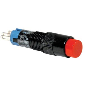 Nút nhấn nhả không đèn IDEC AB8M-M1R D8 1NO+1NC (Đỏ)