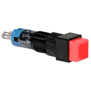Nút nhấn nhả không đèn IDEC AB8Q-M1R D8 1NO+1NC (Đỏ)