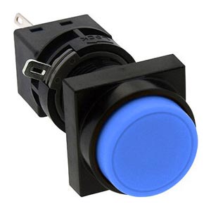 Nút nhấn nhả không đèn IDEC HA3B-M2C2S D16 2NO+2NC (Xanh)