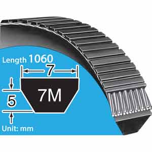 Dây curoa BANDO 7M1060