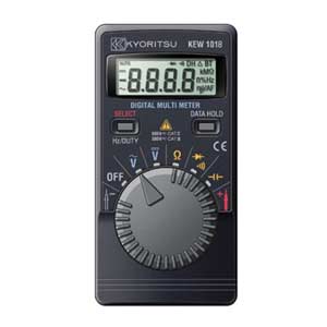 Đồng hồ vạn năng kỹ thuật số KYORITSU 1018 kỹ thuật số; Điện áp xoay chiều, Điện áp 1 chiều, Điện trở, Thử tính liên tục, Kiểm tra diode, Điện dung, Tần số, DUTY