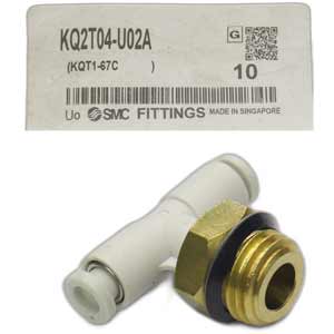 KQ2T04-U02A | T nối khí nén 4mm SMC