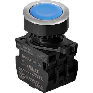 Nút nhấn nhả không đèn AUTONICS S3PF-P1B3AM D30 3NO (Xanh)