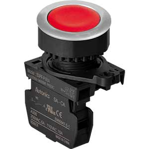 Nút nhấn nhả không đèn AUTONICS S3PF-P1RAM D30 1NO (Đỏ)