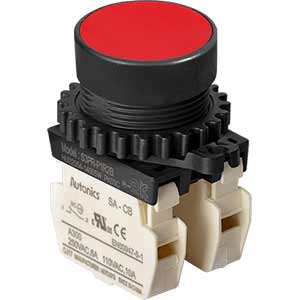 Nút nhấn nhả không đèn AUTONICS S3PR-P1R2BM D30 2NC (Đỏ)