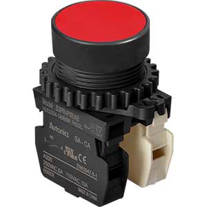 Nút nhấn nhả không đèn AUTONICS S3PR-P1RAB D30 1NO+1NC (Đỏ)