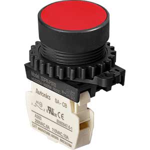Nút nhấn nhả không đèn AUTONICS S3PR-P1RB D30 1NC (Đỏ)