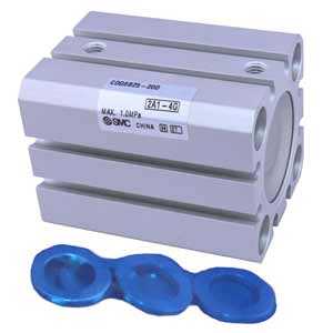 Xy lanh khí (loại tiêu chuẩn- tác động kép-trục dẫn hướng đơn) SMC CDQSB25-20D