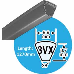 Dây curoa bản V MITSUBOSHI 3VX500