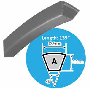 Dây curoa loại M-A-B-C-D-E MITSUBOSHI A135