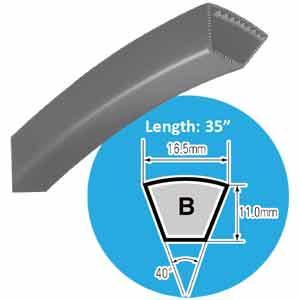 Dây curoa loại M-A-B-C-D-E MITSUBOSHI B35
