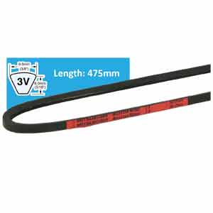 Dây curoa bản V MITSUBOSHI 3V475