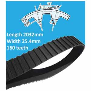 Dây curoa răng MITSUBOSHI 800H100