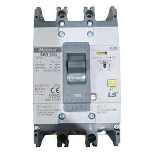 Aptomat chống giật 3 pha LS EBN103c 75A 100/300/500mA .